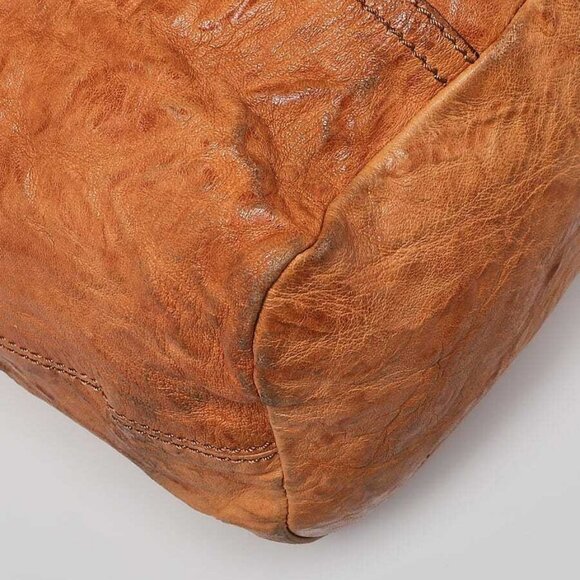 Givenchy Medium Brown Wrinkled Sheepskin Leather Medium Pandora Bag - Picture 4 of 9